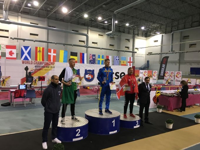 IKMF World Championship Maraton 24/11-18
Guld i veteran -85 kg 2x16 kg 30 min 258 reps.